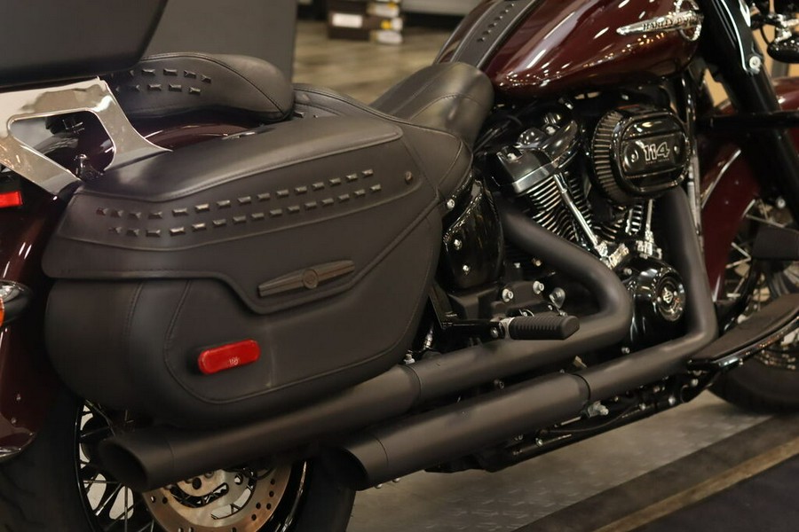 Used 2018 Harley-Davidson Heritage Softail Classic 114 FLHCS Motorcycle For Sale In Raleigh, North Carolina