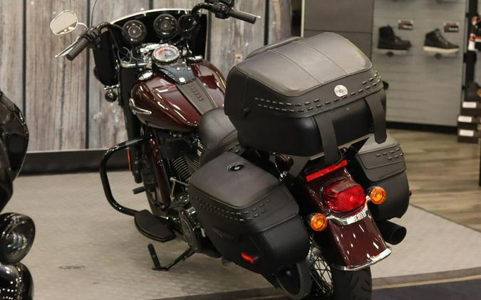 Used 2018 Harley-Davidson Heritage Softail Classic 114 FLHCS Motorcycle For Sale In Raleigh, North Carolina