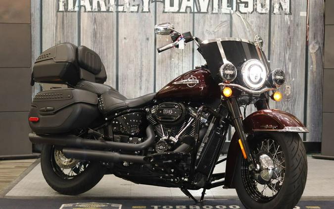 Used 2018 Harley-Davidson Heritage Softail Classic 114 FLHCS Motorcycle For Sale In Raleigh, North Carolina