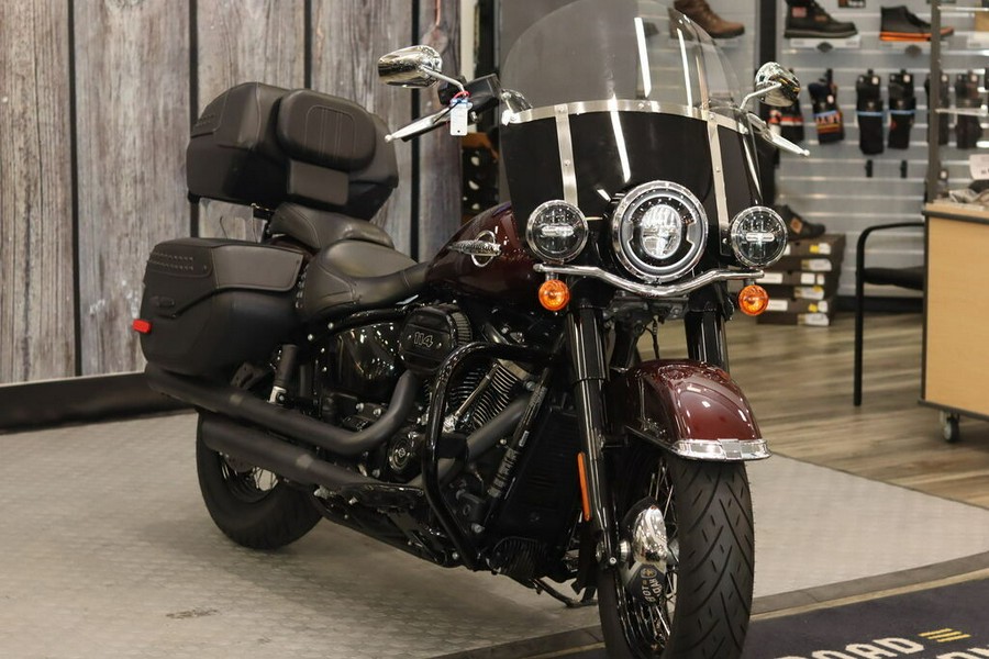 Used 2018 Harley-Davidson Heritage Softail Classic 114 FLHCS Motorcycle For Sale In Raleigh, North Carolina