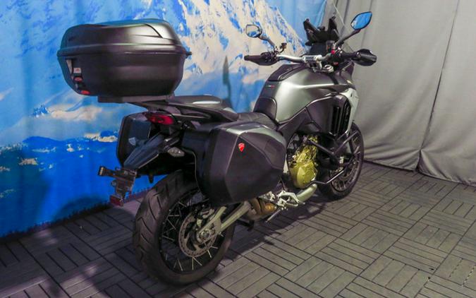 2021 Ducati Multistrada V4S Aviator Grey / Spoked Wheels