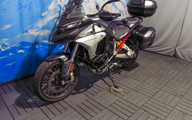 2021 Ducati Multistrada V4S Aviator Grey / Spoked Wheels