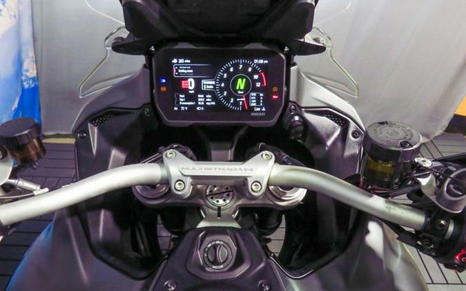 2021 Ducati Multistrada V4S Aviator Grey / Spoked Wheels