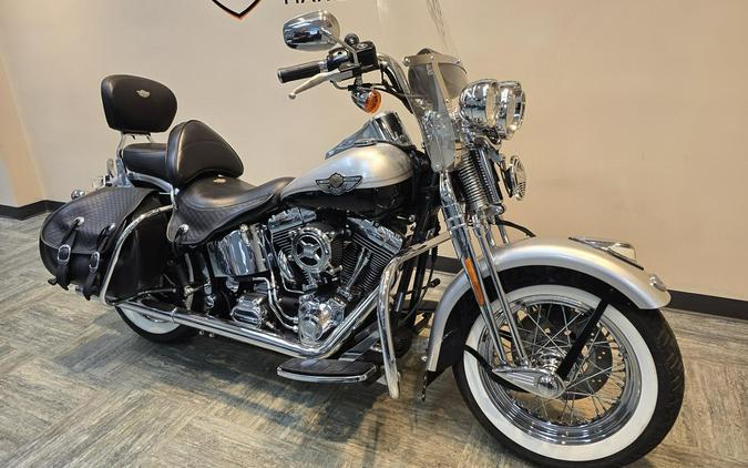 2003 Harley-Davidson® Heritage Springer Two-Tone Sterling Silver and Vivid Black FLSTSI
