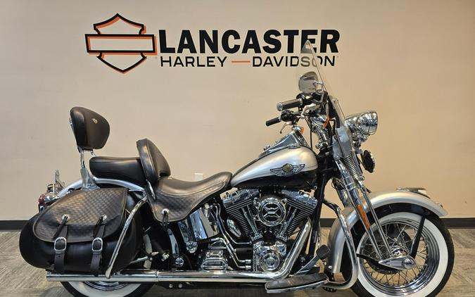 2003 Harley-Davidson® Heritage Springer Two-Tone Sterling Silver and Vivid Black FLSTSI