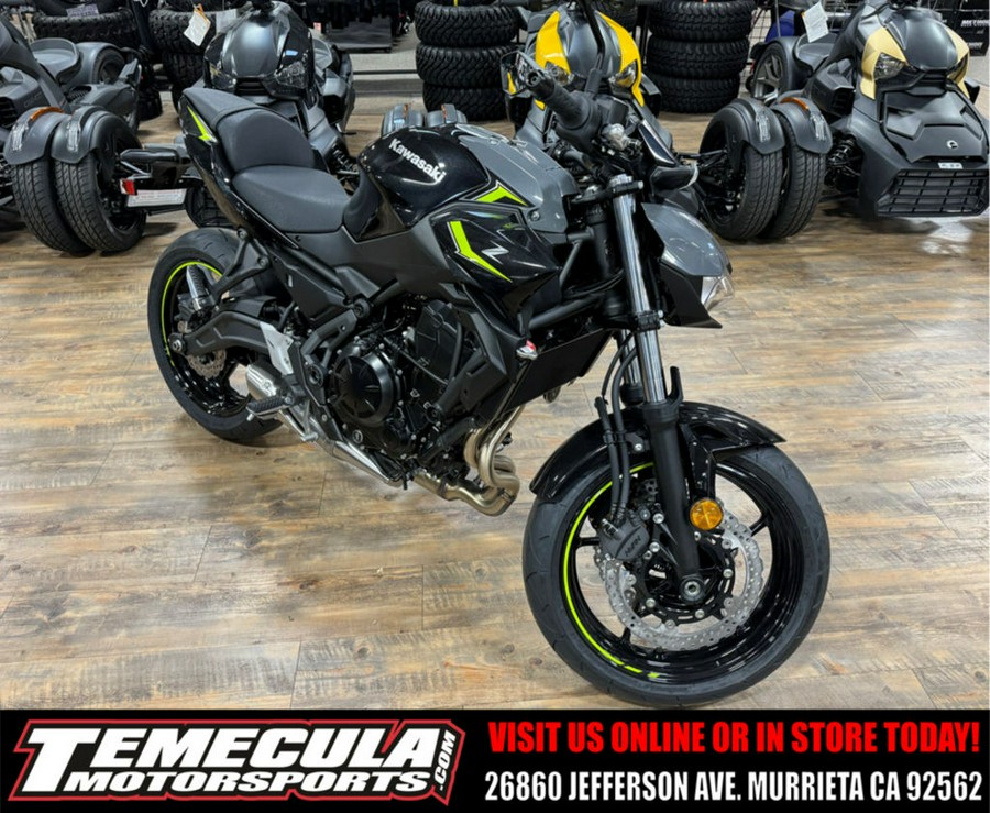 2024 Kawasaki Z650 Base