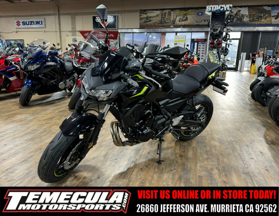 2024 Kawasaki Z650 Base