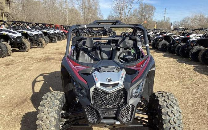 2024 Can-Am® Maverick X3 DS Turbo RR Fiery Red & Hyper Silver