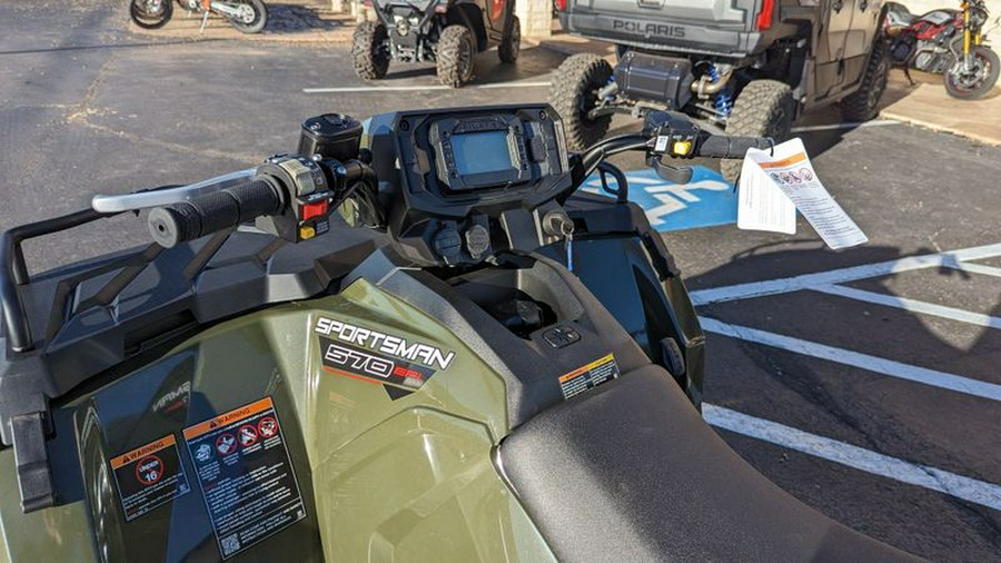 New 2024 POLARIS SPORTSMAN 570 SAGE GREEN