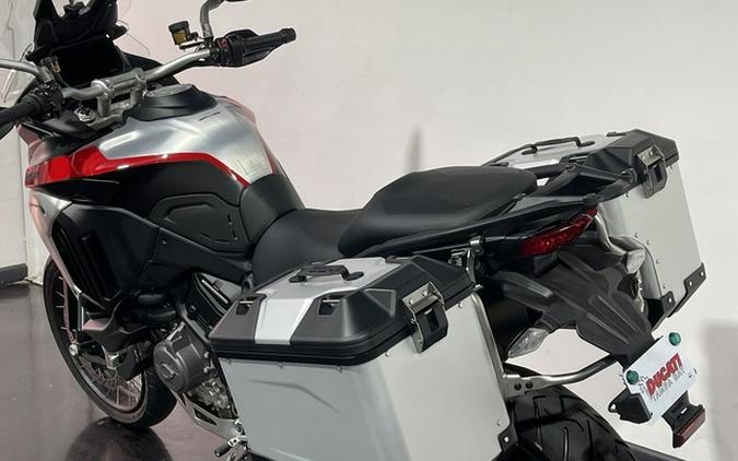 2025 Ducati Multistrada V4 Rally Brushed Aluminium & Matt Blac