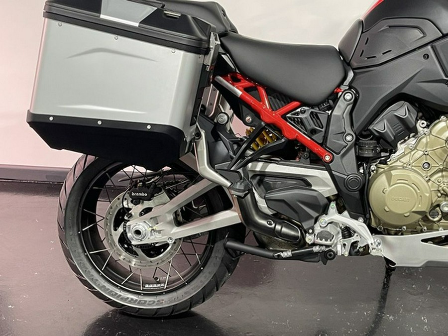 2025 Ducati Multistrada V4 Rally Brushed Aluminium & Matt Blac