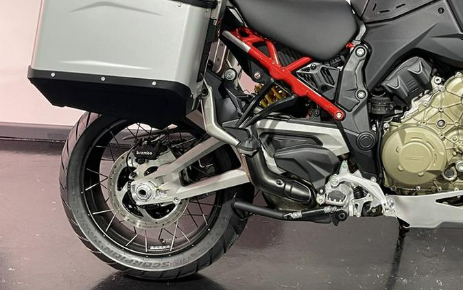 2025 Ducati Multistrada V4 Rally Brushed Aluminium & Matt Blac