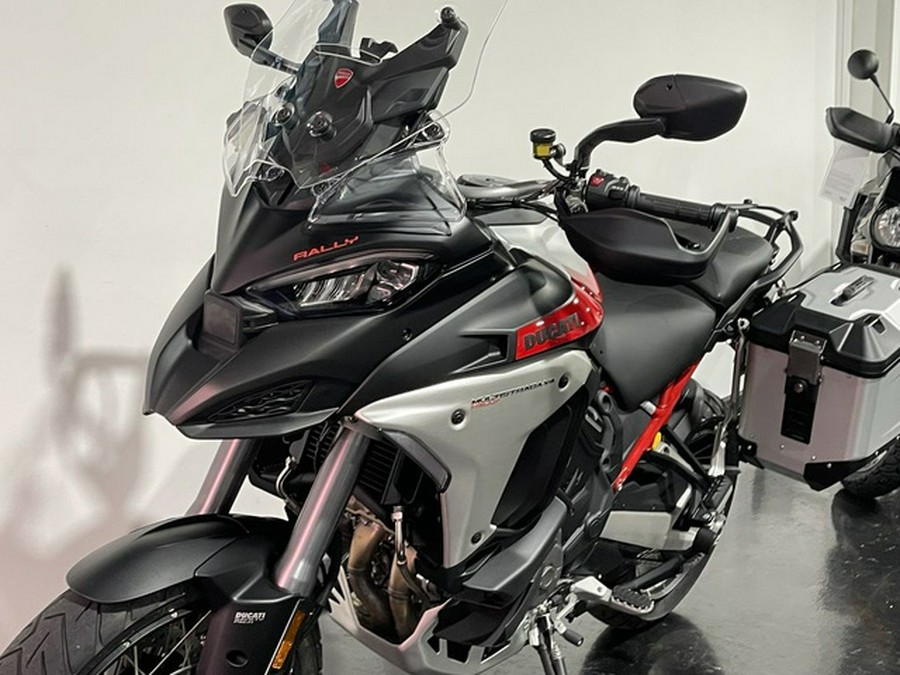 2025 Ducati Multistrada V4 Rally Brushed Aluminium & Matt Blac