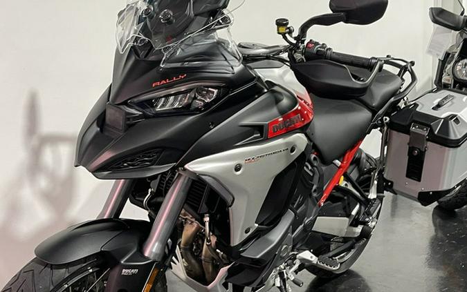 2025 Ducati Multistrada V4 Rally Brushed Aluminium & Matt Blac