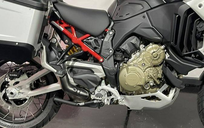 2025 Ducati Multistrada V4 Rally Brushed Aluminium & Matt Blac