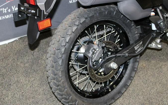 2025 Kawasaki KLR650 S Metallic Matte Old School Green ABS