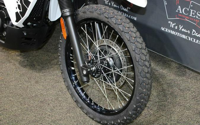 2025 Kawasaki KLR650 S Metallic Matte Old School Green ABS