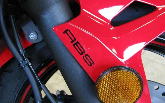 2024 Kawasaki Ninja® 500 ABS Passion Red/Metallic Flat Spark Black