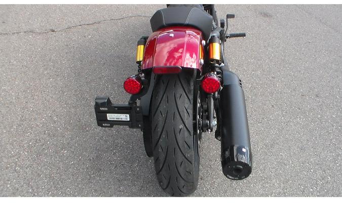 2026 101 SCOUT, SUNSET RED WITH GRAPHICS, 49ST - Indian Motorcycle