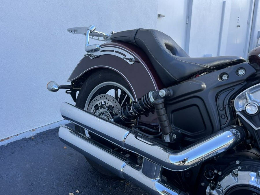 2021 Indian Motorcycle® Scout® ABS Maroon Metallic/Crimson Metallic