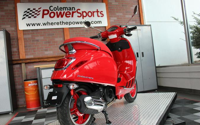 2025 Vespa Primavera 150 Red