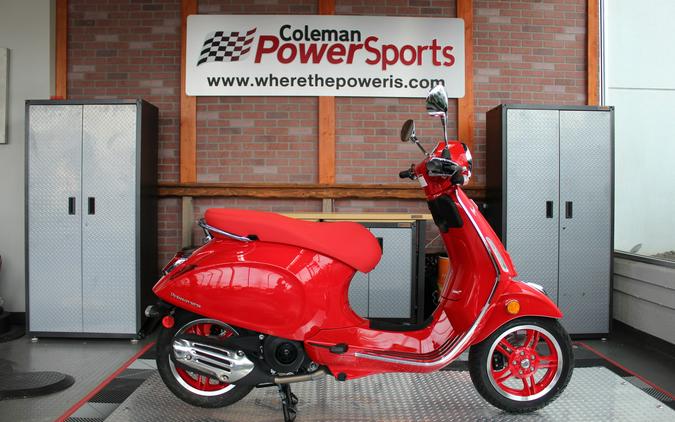 2025 Vespa Primavera 150 Red