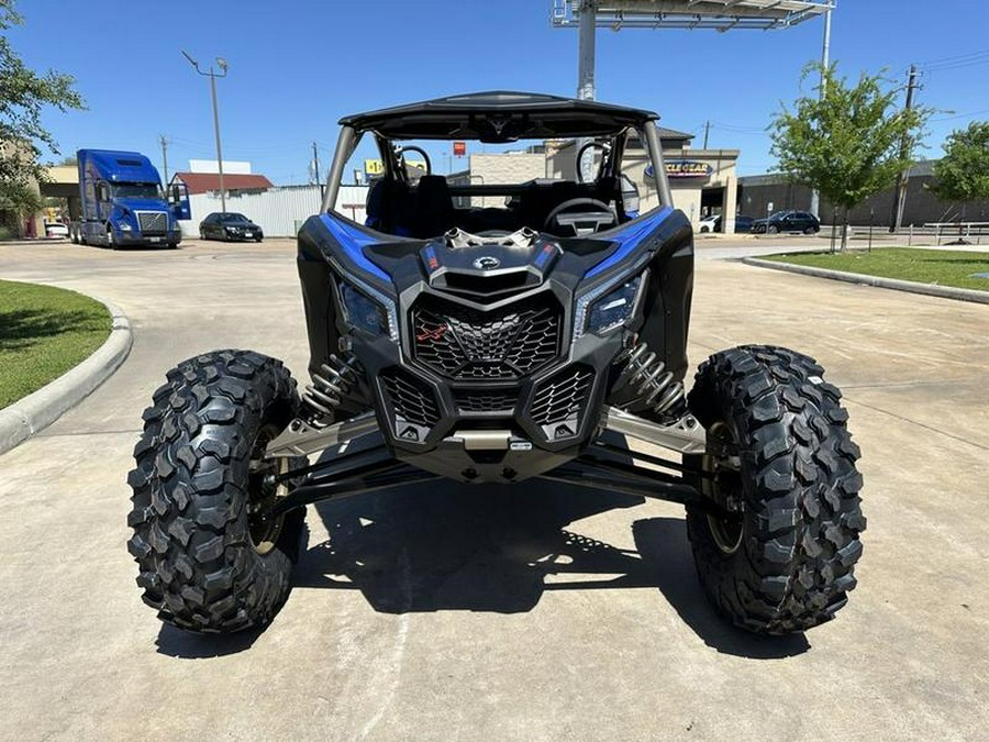 2024 Can-Am® Maverick X3 X rs Turbo RR with Smart-Shox Dazzling Blue & Carbon Black