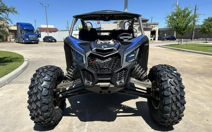 2024 Can-Am® Maverick X3 X rs Turbo RR with Smart-Shox Dazzling Blue & Carbon Black