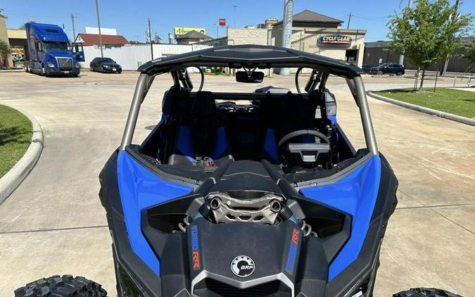 2024 Can-Am® Maverick X3 X rs Turbo RR with Smart-Shox Dazzling Blue & Carbon Black