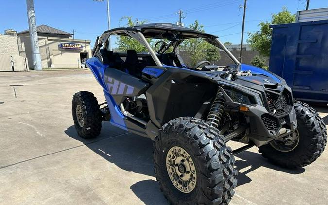 2024 Can-Am® Maverick X3 X rs Turbo RR with Smart-Shox Dazzling Blue & Carbon Black