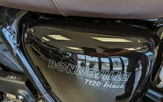 2024 Triumph Bonneville T120 Black Graphite/Matt Graphite