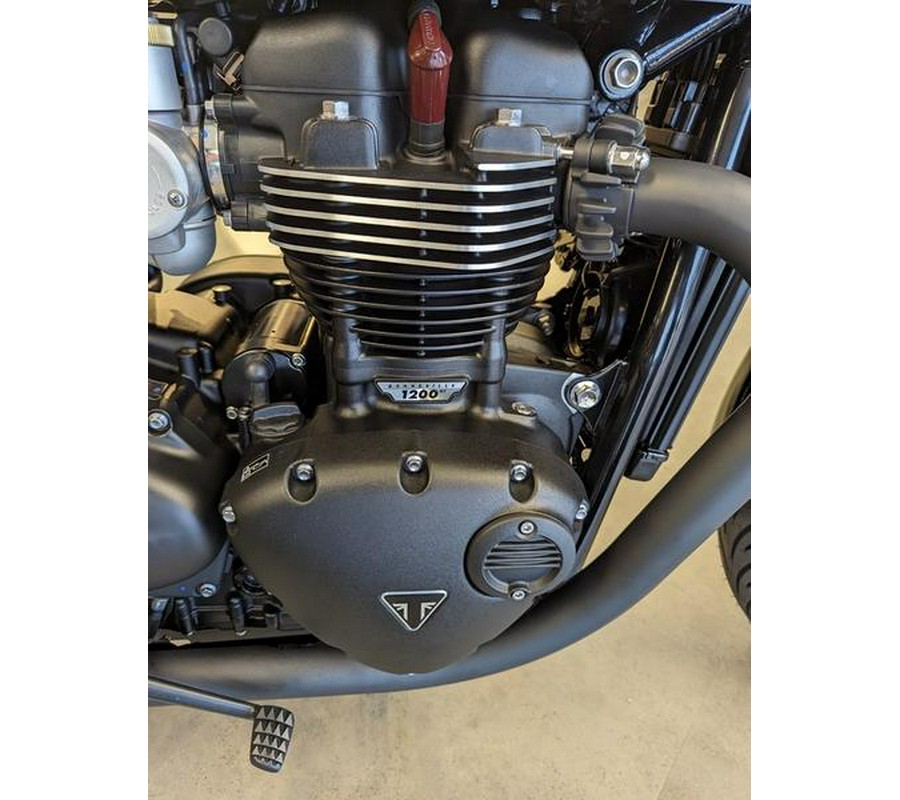 2024 Triumph Bonneville T120 Black Graphite/Matt Graphite