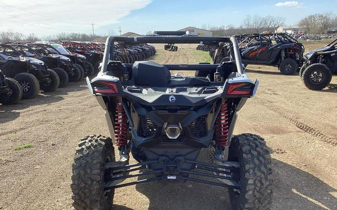 2024 Can-Am® Maverick X3 DS Turbo RR Fiery Red & Hyper Silver