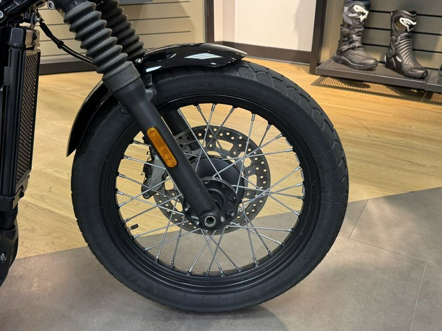 2022 Triumph Street Scrambler Jet Black
