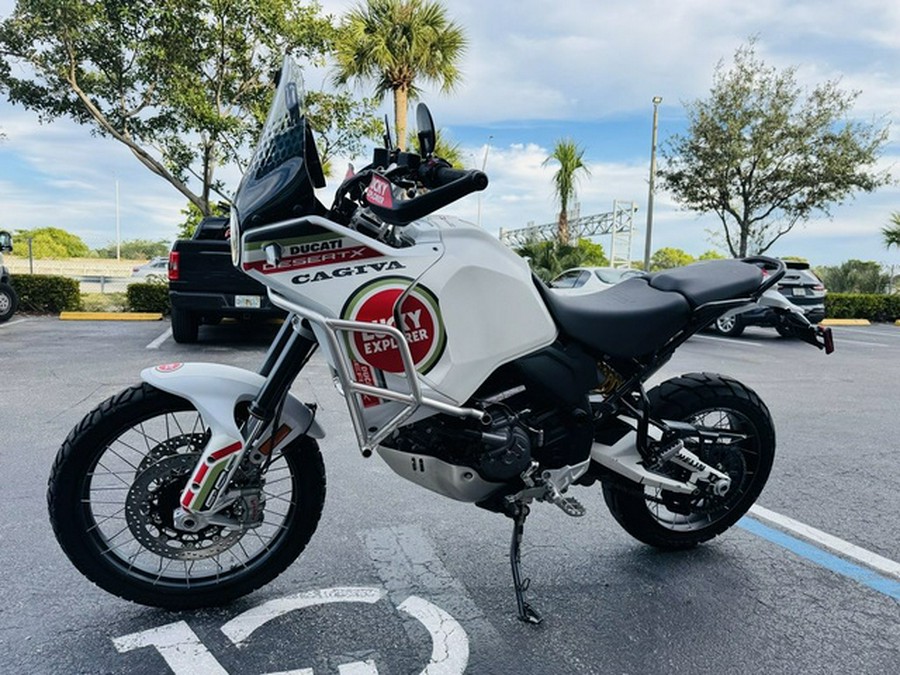 2023 Ducati DesertX Star White Silk