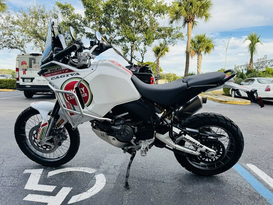 2023 Ducati DesertX Star White Silk