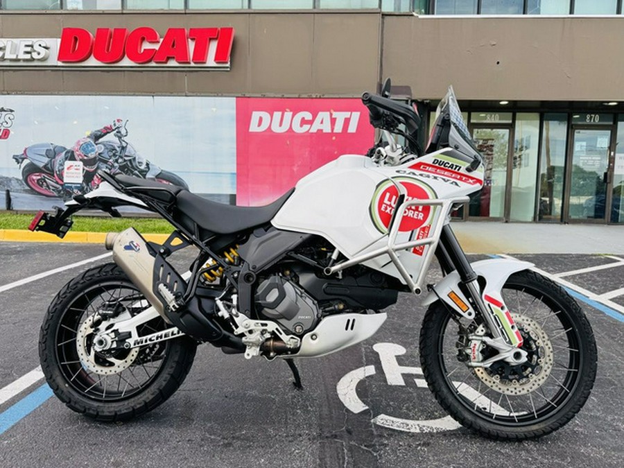 2023 Ducati DesertX Star White Silk