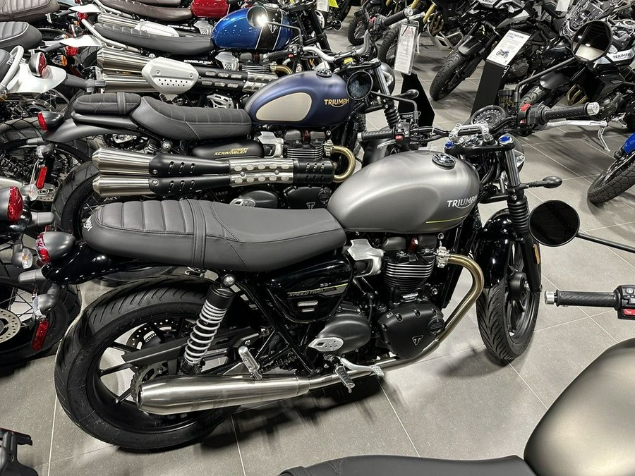 2023 Triumph Speed Twin 900 Matte Silver Ice