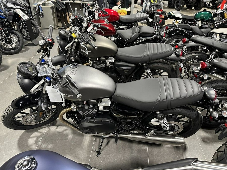 2023 Triumph Speed Twin 900 Matte Silver Ice