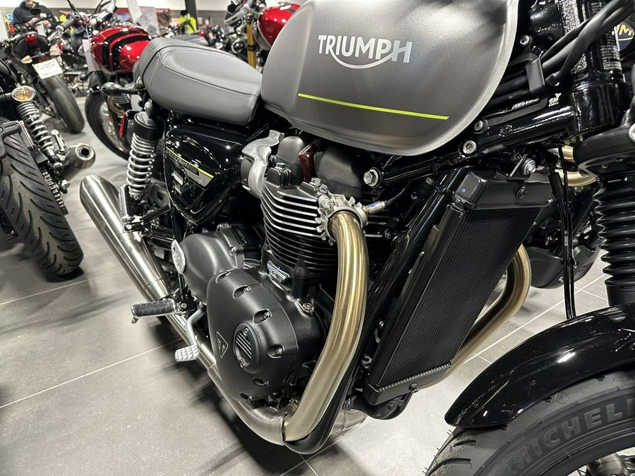 2023 Triumph Speed Twin 900 Matte Silver Ice