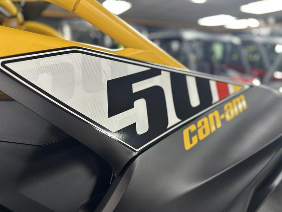 2024 Can-Am® Maverick R X RS with Smart-Shox Carbon Black & Neo Yellow