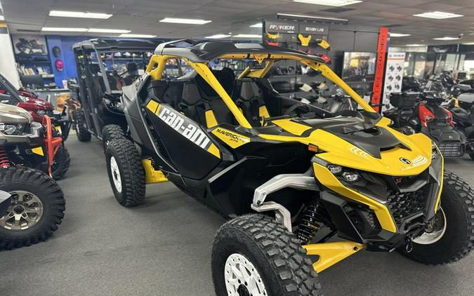 2024 Can-Am® Maverick R X RS with Smart-Shox Carbon Black & Neo Yellow