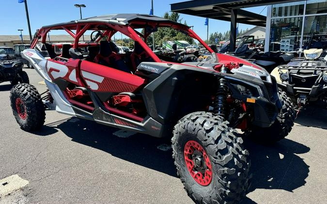 2024 Can-Am® Maverick X3 MAX X rs Turbo RR with Smart-Shox Fiery Red & Hyper Silver