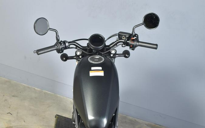 2023 Honda Rebel 500 Matte Gunpowder Black Metallic