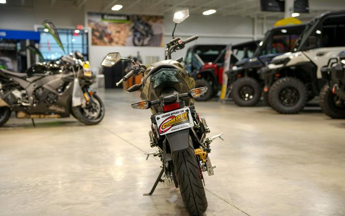 2025 Kawasaki Z125 PRO Cypher Camo Beige