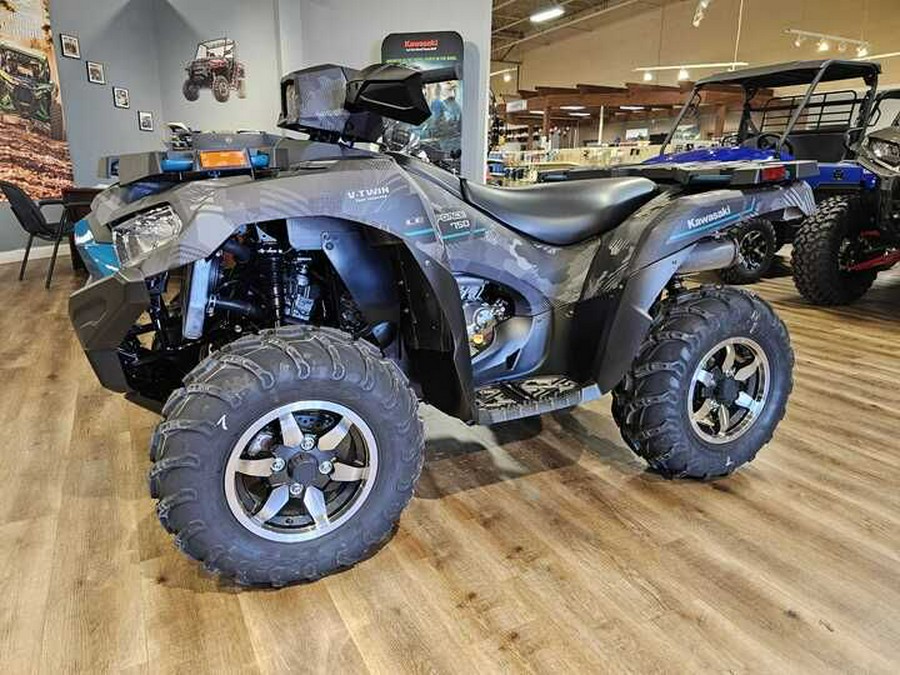 2025 Kawasaki BRUTE FORCE 750 LE EPS Pearl Matte Sage Green - 107511