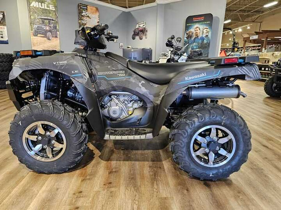 2025 Kawasaki BRUTE FORCE 750 LE EPS Pearl Matte Sage Green - 107511