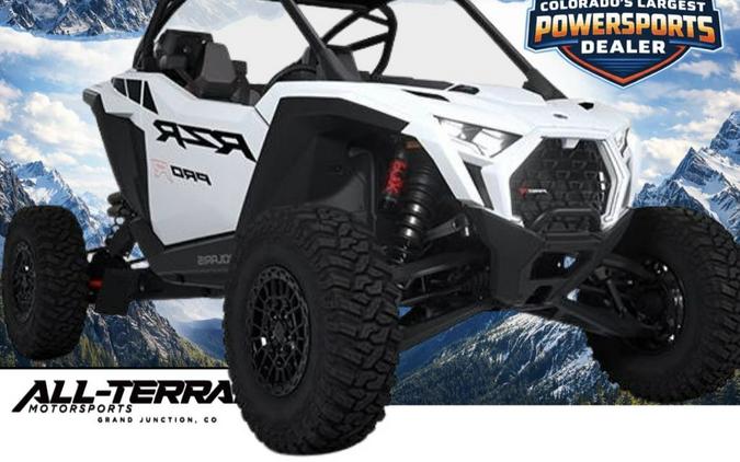 2026 Polaris RZR Pro R Ultimate - Ghost White Metallic