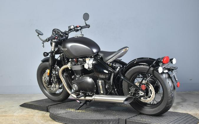 2022 Triumph Bonneville Bobber Matte Storm Grey / Matte Ironstone