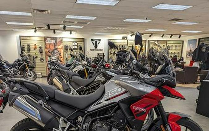 2024 Triumph Tiger 850 Sport Graphite/Diablo Red